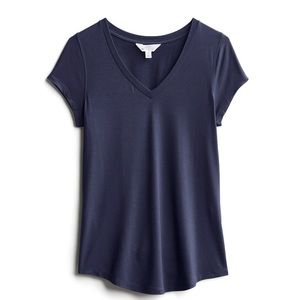 Market & Spruce Trumer V-Neck Knit Top